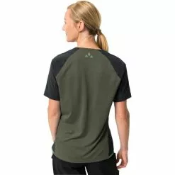 VAUDE Moab Pro Kurzarm Shirt Damen Oliv -Günstiges Fahrradjacken Geschäft vaude moab pro ss shirt women khaki 4