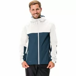 VAUDE Moab Regenjacke Herren Blau -Günstiges Fahrradjacken Geschäft vaude moab rain jacket men dark sea 3