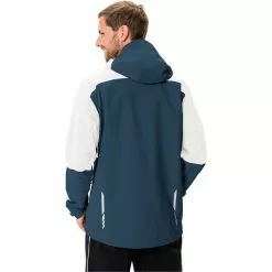 VAUDE Moab Regenjacke Herren Blau -Günstiges Fahrradjacken Geschäft vaude moab rain jacket men dark sea 4