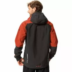 VAUDE Moab Regenjacke Herren Rot -Günstiges Fahrradjacken Geschäft vaude moab rain jacket men glowing red 4