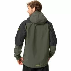 VAUDE Moab Regenjacke Herren Oliv 9 VAUDE Moab Regenjacke Herren Oliv -Günstiges Fahrradjacken Geschäft vaude moab rain jacket men khaki 4
