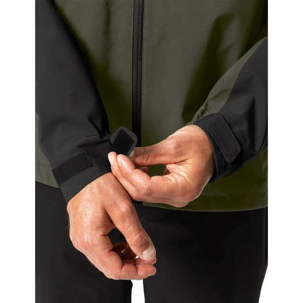 VAUDE Moab Regenjacke Herren Oliv 6 VAUDE Moab Regenjacke Herren Oliv – Bild 6