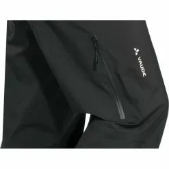 VAUDE Moab Regenhose Herren Schwarz -Günstiges Fahrradjacken Geschäft vaude moab rain pants men black 4