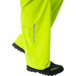 VAUDE Moab Regenhose Herren Gelb -Günstiges Fahrradjacken Geschäft vaude moab rain pants men neon yellow 5