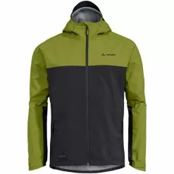 VAUDE Moab Regenjacke Herren Grün/schwarz