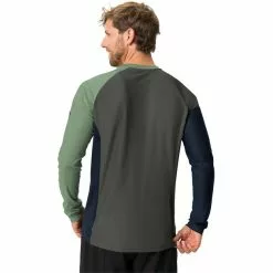 VAUDE Moab VI Langarm T-Shirt Herren Blau/grün -Günstiges Fahrradjacken Geschäft vaude moab vi ls t shirt men willow green 4