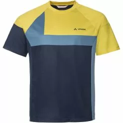 VAUDE Moab VI T-Shirt Herren Blau/gelb