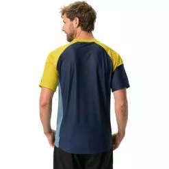 VAUDE Moab VI T-Shirt Herren Blau/gelb -Günstiges Fahrradjacken Geschäft vaude moab vi t shirt men dandelion 4