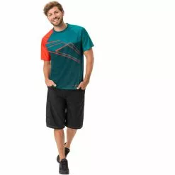 VAUDE Moab VI T-Shirt Herren Petrol -Günstiges Fahrradjacken Geschäft vaude moab vi t shirt men mallard green 5