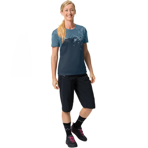VAUDE Moab VI T-Shirt Damen Blau 5 VAUDE Moab VI T-Shirt Damen Blau – Bild 5