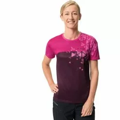 VAUDE Moab VI T-Shirt Damen Pink -Günstiges Fahrradjacken Geschäft vaude moab vi t shirt women lychee 3