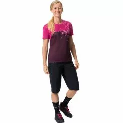 VAUDE Moab VI T-Shirt Damen Pink -Günstiges Fahrradjacken Geschäft vaude moab vi t shirt women lychee 5