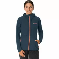 VAUDE Moab Zip-Off Jacke Damen Blau -Günstiges Fahrradjacken Geschäft vaude moab zip off jacket women dark sea 3