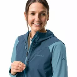 VAUDE Moab Zip-Off Jacke Damen Blau -Günstiges Fahrradjacken Geschäft vaude moab zip off jacket women dark sea uni 6