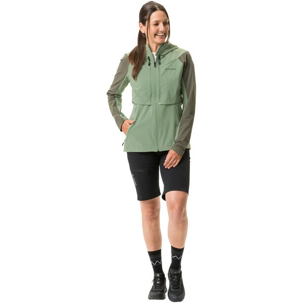 VAUDE Moab Zip-Off Jacke Damen Grün 5 VAUDE Moab Zip-Off Jacke Damen Grün – Bild 5
