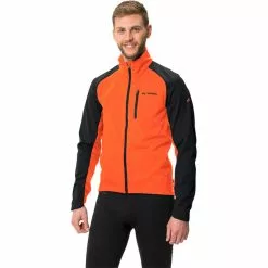 VAUDE Posta VI Softshell Jacke Herren Orange -Günstiges Fahrradjacken Geschäft vaude posta vi softshell jacket men neon orange 3