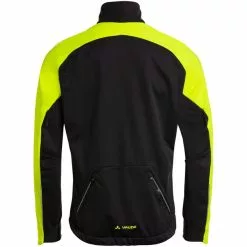 VAUDE Posta VI Softshell Jacke Herren Schwarz/gelb