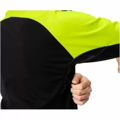 VAUDE Posta VI Softshell Jacke Herren Schwarz/gelb -Günstiges Fahrradjacken Geschäft vaude posta vi softshell jacket men neon yellow 3