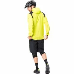 VAUDE Qimsa Air Jacke Herren Gelb 5 VAUDE Qimsa Air Jacke Herren Gelb -Günstiges Fahrradjacken Geschäft vaude qimsa air jacket men bright green 3