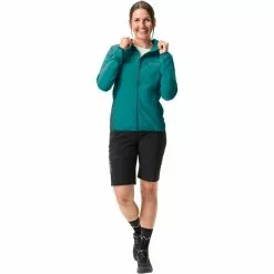 VAUDE Qimsa Air Jacke Damen Petrol -Günstiges Fahrradjacken Geschäft vaude qimsa air jacket women wave 5