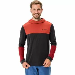 VAUDE Qimsa Hoodie Herren Rot -Günstiges Fahrradjacken Geschäft vaude qimsa hoody men glowing red 3