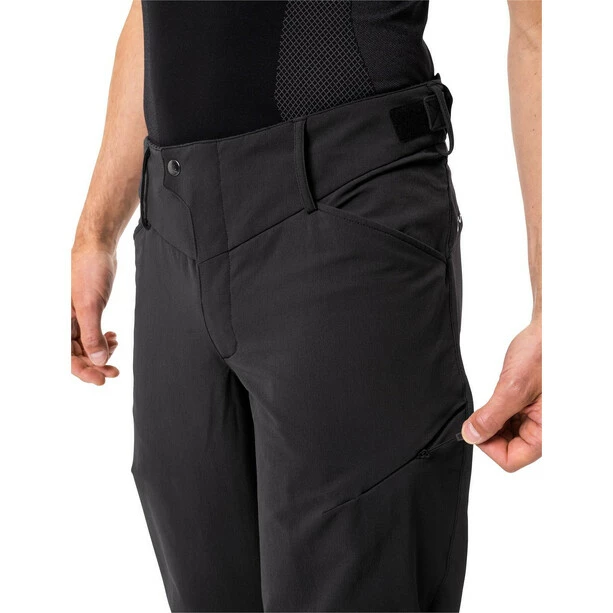 VAUDE Qimsa Light Softshell Hose Herren Schwarz 5 VAUDE Qimsa Light Softshell Hose Herren Schwarz – Bild 5