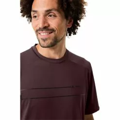 VAUDE Qimsa Logo Kurzarm Shirt Herren Rot 11 VAUDE Qimsa Logo Kurzarm Shirt Herren Rot -Günstiges Fahrradjacken Geschäft vaude qimsa logo ss shirt men dark oak 6