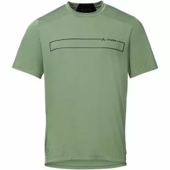 VAUDE Qimsa Logo Kurzarm Shirt Herren Grün