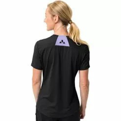 VAUDE Qimsa Logo Kurzarm Shirt Damen Schwarz -Günstiges Fahrradjacken Geschäft vaude qimsa logo ss shirt women black 4