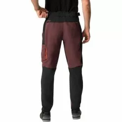 VAUDE Qimsa Hose Herren Rot -Günstiges Fahrradjacken Geschäft vaude qimsa pants men dark oak 4