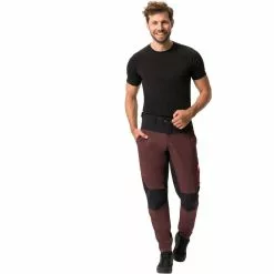 VAUDE Qimsa Hose Herren Rot -Günstiges Fahrradjacken Geschäft vaude qimsa pants men dark oak 5