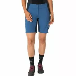 VAUDE Qimsa Shorty Damen Blau -Günstiges Fahrradjacken Geschäft vaude qimsa shorty women ultramarine 3