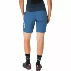 VAUDE Qimsa Shorty Damen Blau -Günstiges Fahrradjacken Geschäft vaude qimsa shorty women ultramarine 4