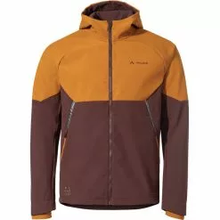 VAUDE Qimsa Softshell Jacke Herren Braun/orange