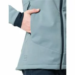 VAUDE Qimsa Softshell-Jacke Damen Blau -Günstiges Fahrradjacken Geschäft vaude qimsa softshell jacket women cloudy blue 6