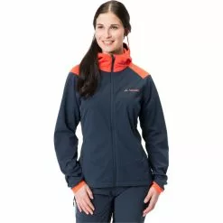 VAUDE Qimsa Softshell-Jacke Damen Blau