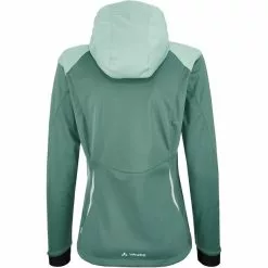 VAUDE Qimsa Softshell-Jacke Damen Petrol -Günstiges Fahrradjacken Geschäft vaude qimsa softshell jacket women dusty forest uni 3