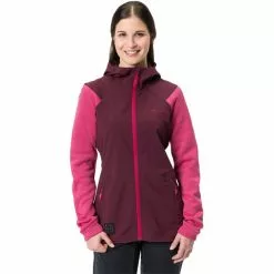 VAUDE Tremalzo Kapuzenjacke Damen Rot/pink -Günstiges Fahrradjacken Geschäft vaude tremalzo hooded jacket women crimson red 3