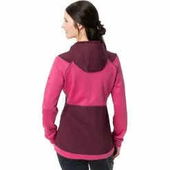 VAUDE Tremalzo Kapuzenjacke Damen Rot/pink -Günstiges Fahrradjacken Geschäft vaude tremalzo hooded jacket women crimson red 4