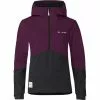 VAUDE Tremalzo Softshell Jacke Mit 1/2 Reißverschluss Damen Schwarz/lila