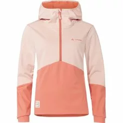 VAUDE Tremalzo Softshell Jacke Mit 1/2 Reißverschluss Damen Pink