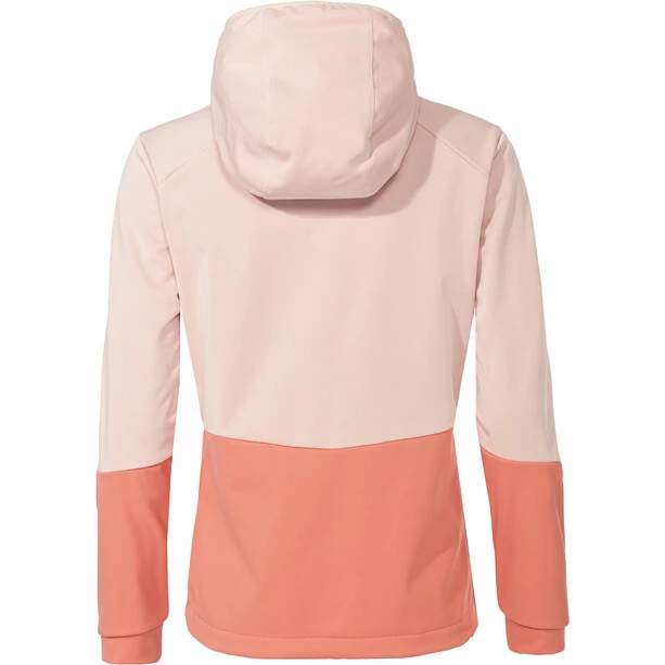 VAUDE Tremalzo Softshell Jacke Mit 1/2 Reißverschluss Damen Pink 2 VAUDE Tremalzo Softshell Jacke Mit 1/2 Reißverschluss Damen Pink – Bild 2