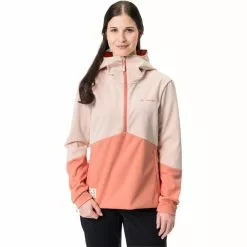 VAUDE Tremalzo Softshell Jacke Mit 1/2 Reißverschluss Damen Pink 8 VAUDE Tremalzo Softshell Jacke Mit 1/2 Reißverschluss Damen Pink -Günstiges Fahrradjacken Geschäft vaude tremalzo softshell half zip jacket women cherry blossom 3