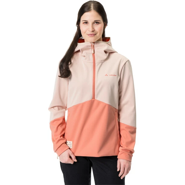 VAUDE Tremalzo Softshell Jacke Mit 1/2 Reißverschluss Damen Pink 3 VAUDE Tremalzo Softshell Jacke Mit 1/2 Reißverschluss Damen Pink – Bild 3