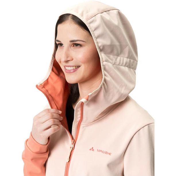 VAUDE Tremalzo Softshell Jacke Mit 1/2 Reißverschluss Damen Pink 5 VAUDE Tremalzo Softshell Jacke Mit 1/2 Reißverschluss Damen Pink – Bild 5