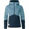 VAUDE Tremalzo Softshell Jacke Mit 1/2 Reißverschluss Damen Blau