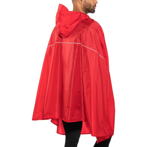 VAUDE Valdipino Poncho Rot 3 VAUDE Valdipino Poncho Rot – Bild 3