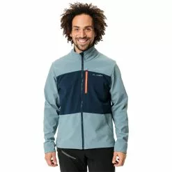 VAUDE Virt II Softshell Jacke Herren Blau 8 VAUDE Virt II Softshell Jacke Herren Blau -Günstiges Fahrradjacken Geschäft vaude virt ii softshell jacket men cloudy blue 3