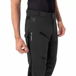 VAUDE Virt II Softshell Hose Herren Schwarz -Günstiges Fahrradjacken Geschäft vaude virt ii softshell pants men black black 5