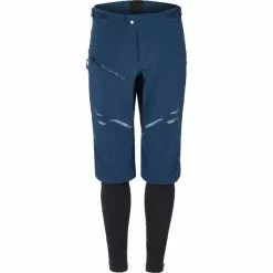VAUDE Virt II Softshell Hose Herren Blau/schwarz